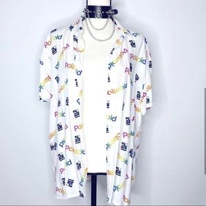 Polaroid button down
